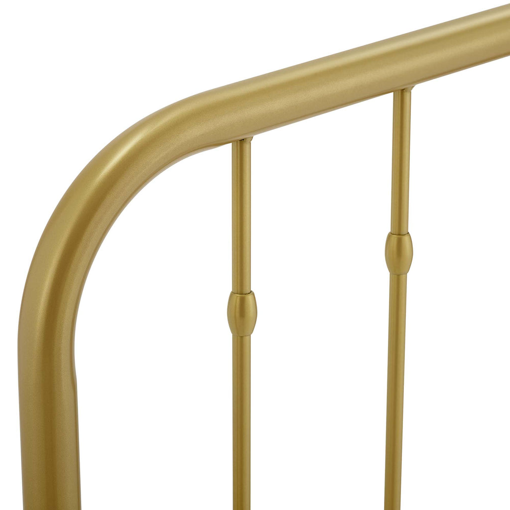 Lennon Metal Queen Headboard - Gold