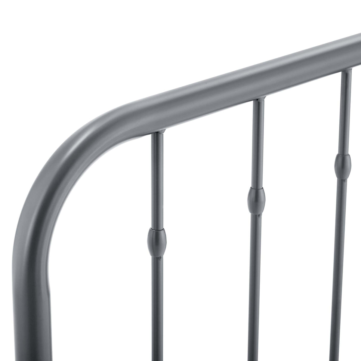 Lennon Metal Queen Headboard - Gray