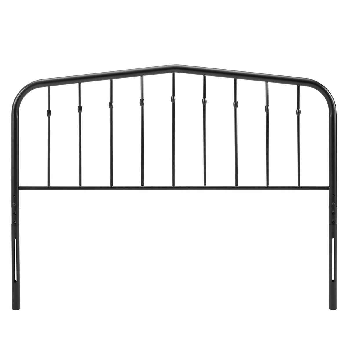 Lennon Metal King Headboard - Black