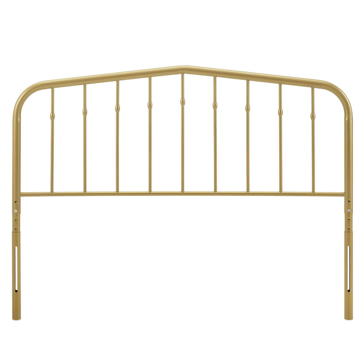Lennon Metal King Headboard - Gold