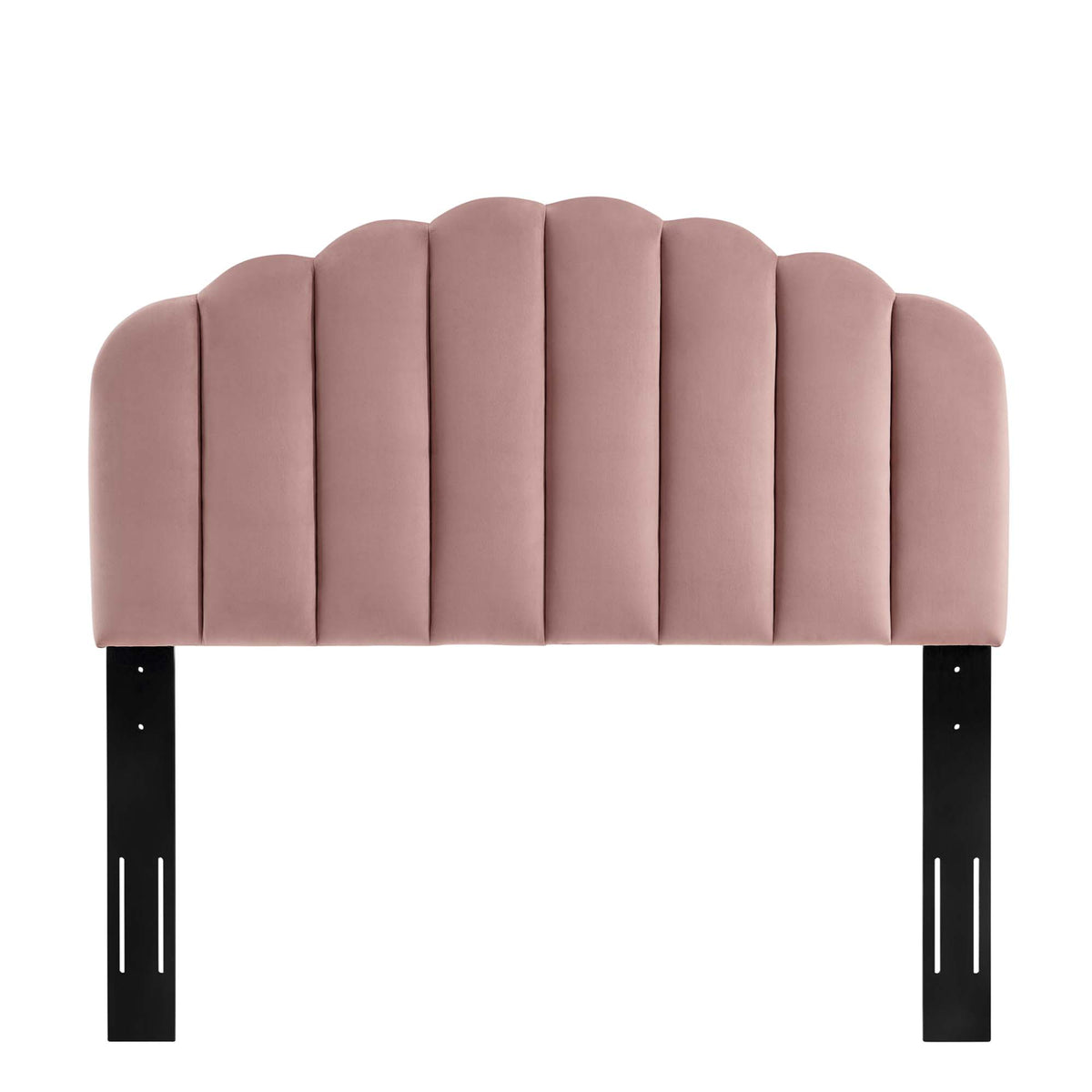 Veronique Performance Velvet Twin Headboard - Dusty Rose