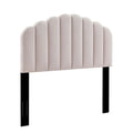 Veronique Performance Velvet Twin Headboard - Pink