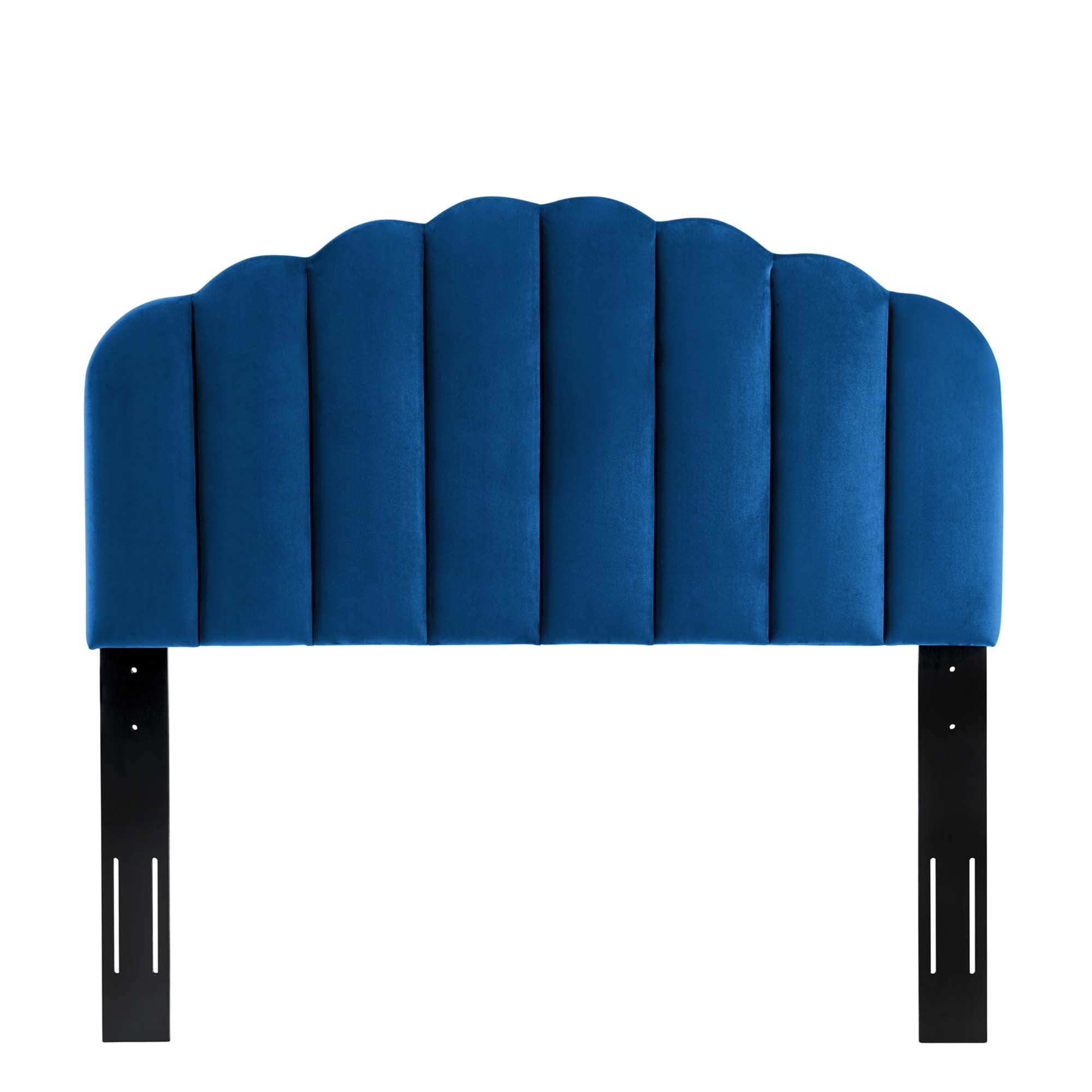 Veronique Performance Velvet Full/Queen Headboard - Navy