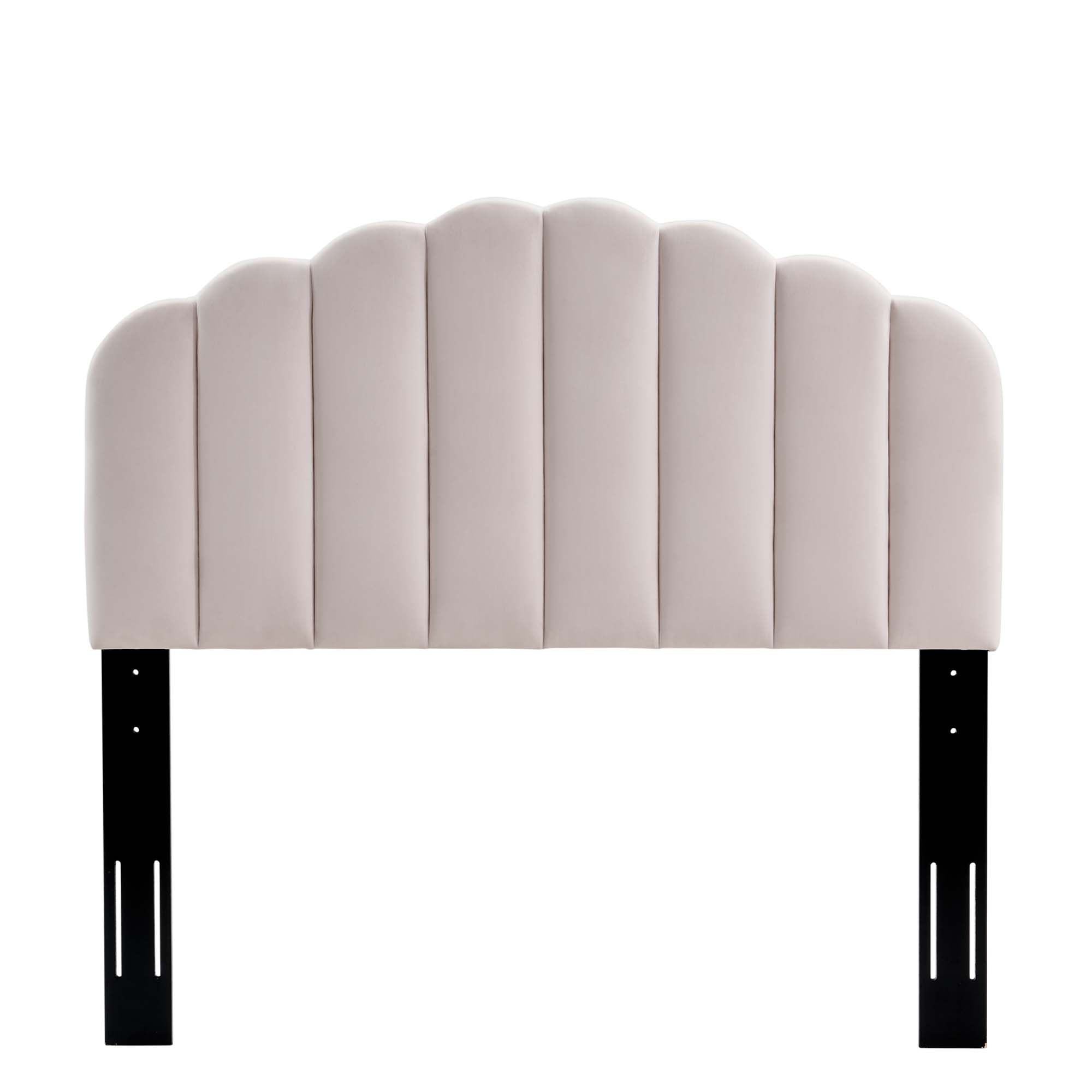 Veronique Performance Velvet Full/Queen Headboard - Pink