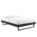 Billie Wood Full Platform Bed Frame - Black