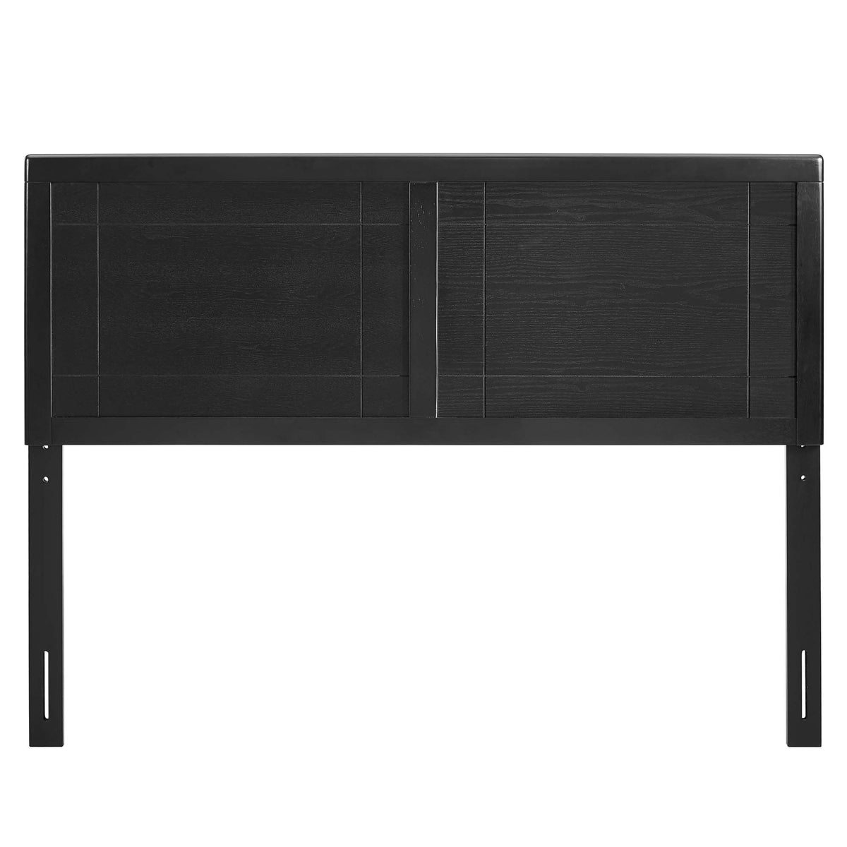 Archie Wood Queen Headboard - Black