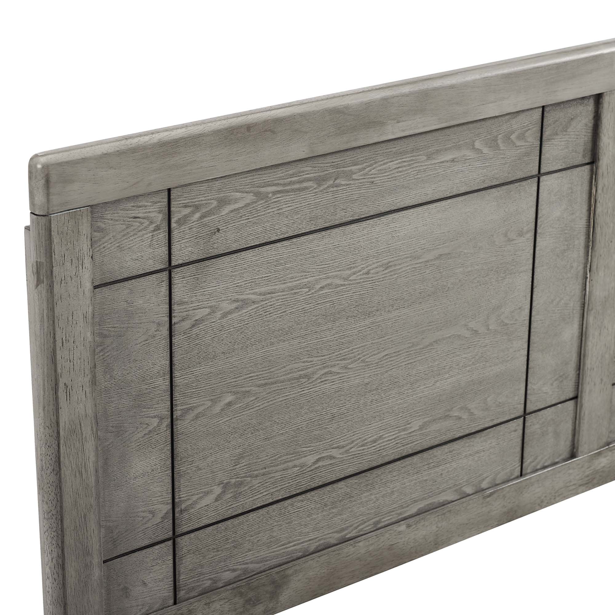 Archie Wood Queen Headboard - Gray