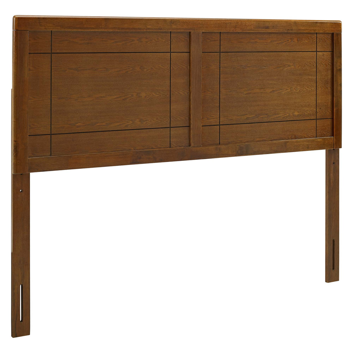 Archie Wood Queen Headboard - Walnut