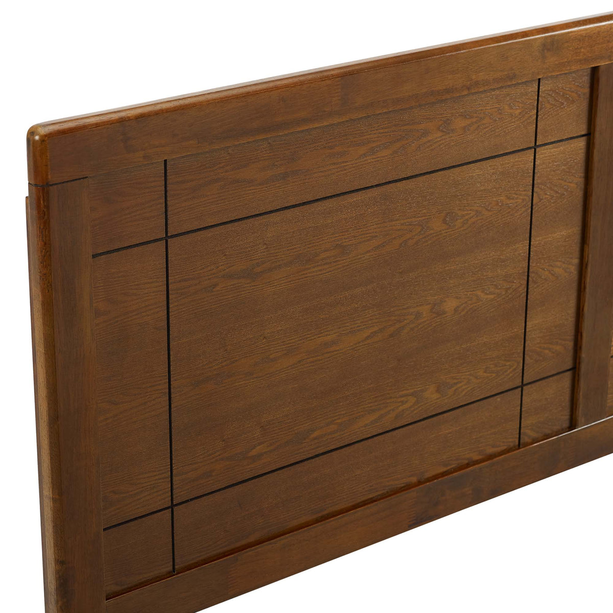 Archie Wood Queen Headboard - Walnut