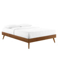 Margo Wood Full Platform Bed Frame - Walnut