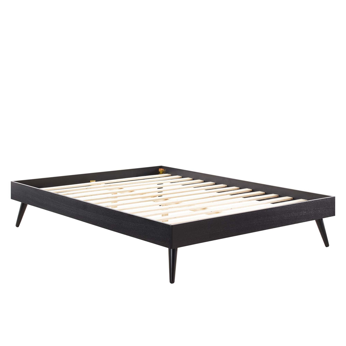 Margo Wood King Platform Bed Frame - Black