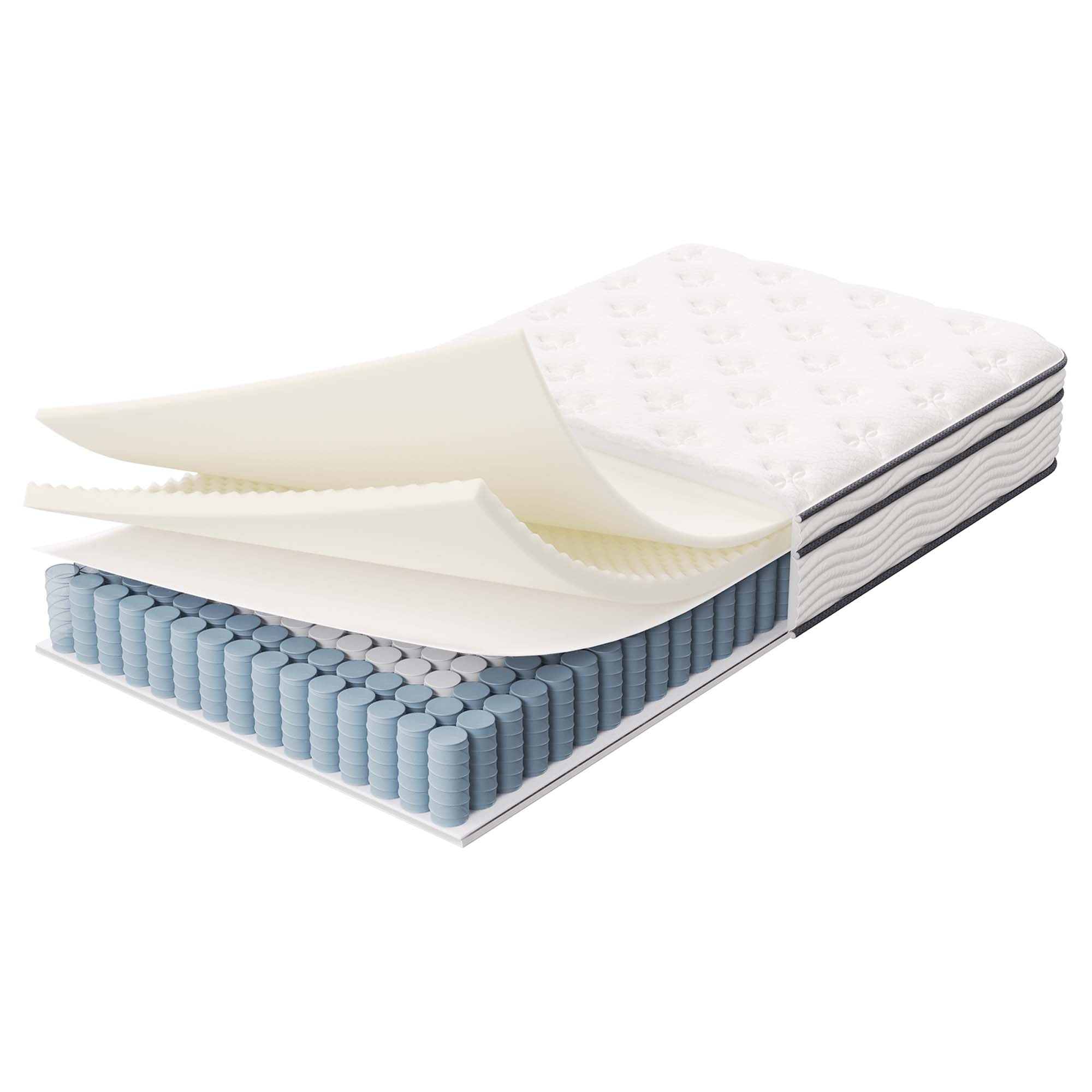 Jenna 10" Innerspring and Foam Twin XL Mattress - White