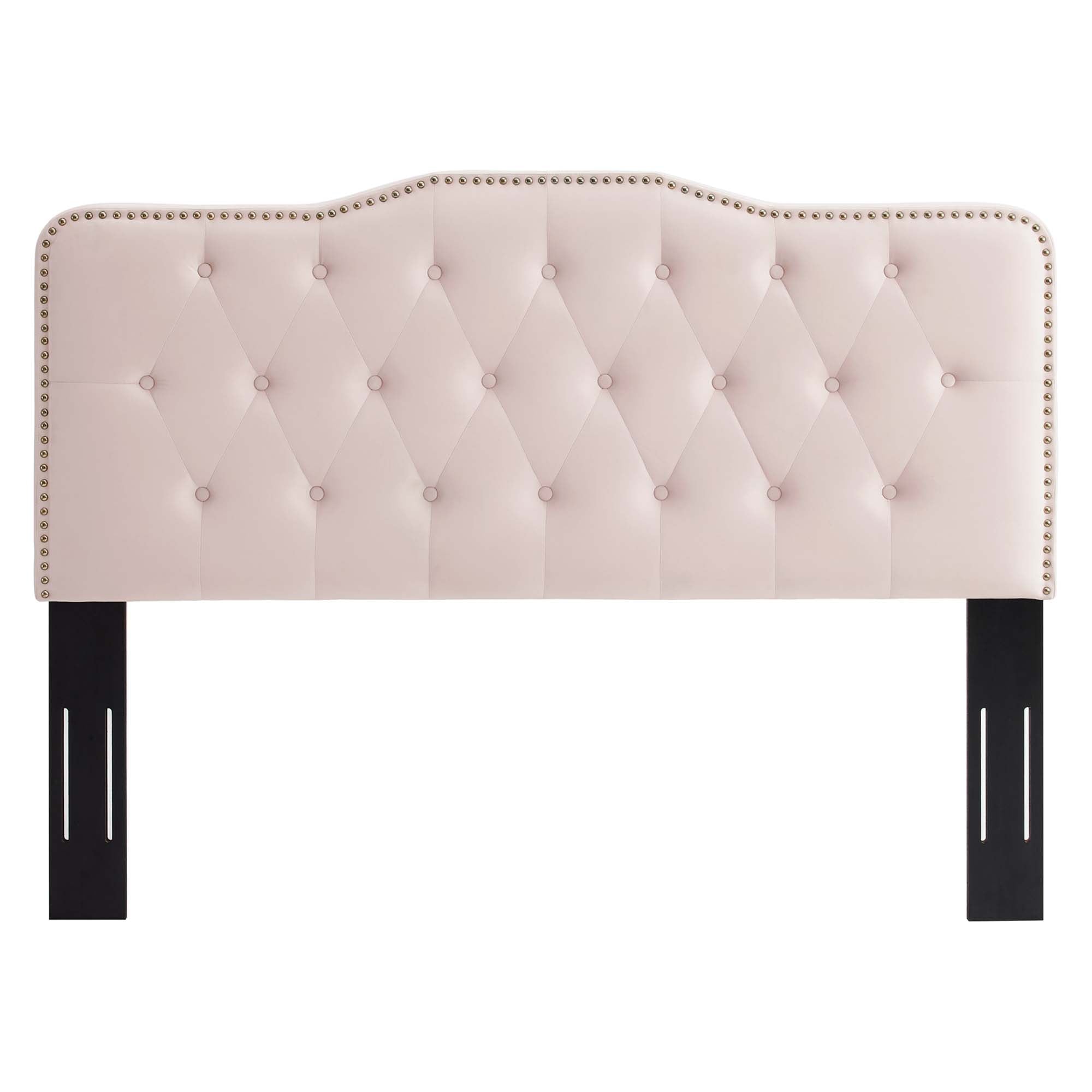 Sophia Tufted Performance Velvet Twin Headboard - Pink