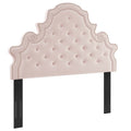 Diana Tufted Performance Velvet Full/Queen Headboard - Pink