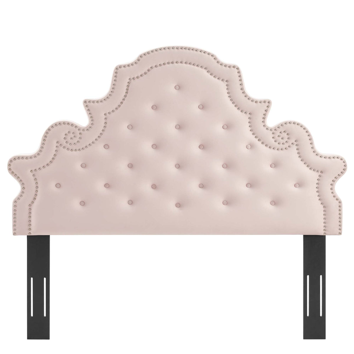 Diana Tufted Performance Velvet Full/Queen Headboard - Pink