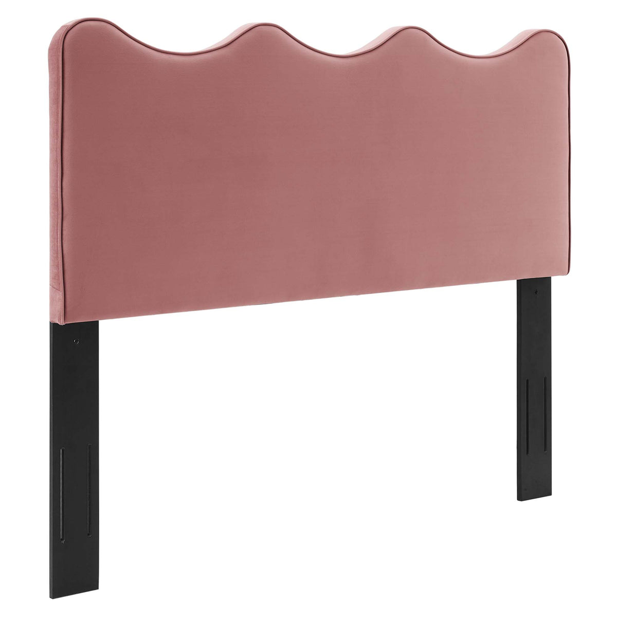 Athena Performance Velvet Full/Queen Headboard - Dusty Rose