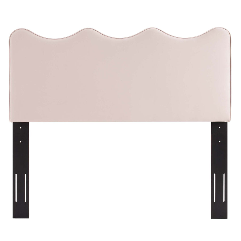 Athena Performance Velvet Full/Queen Headboard - Pink