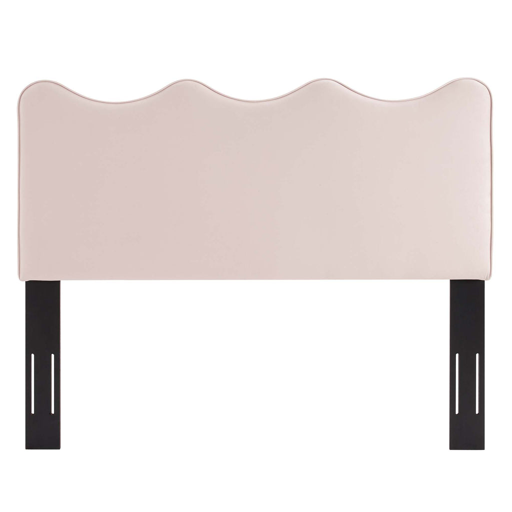 Athena Performance Velvet Full/Queen Headboard - Pink