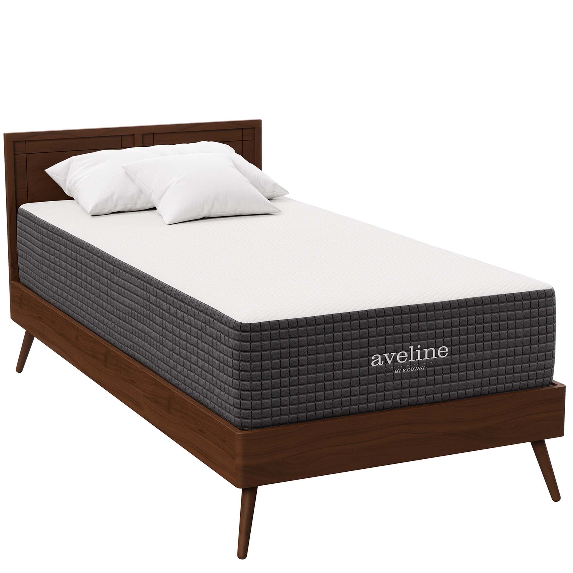 Aveline 12" Memory Foam Twin Mattress - White