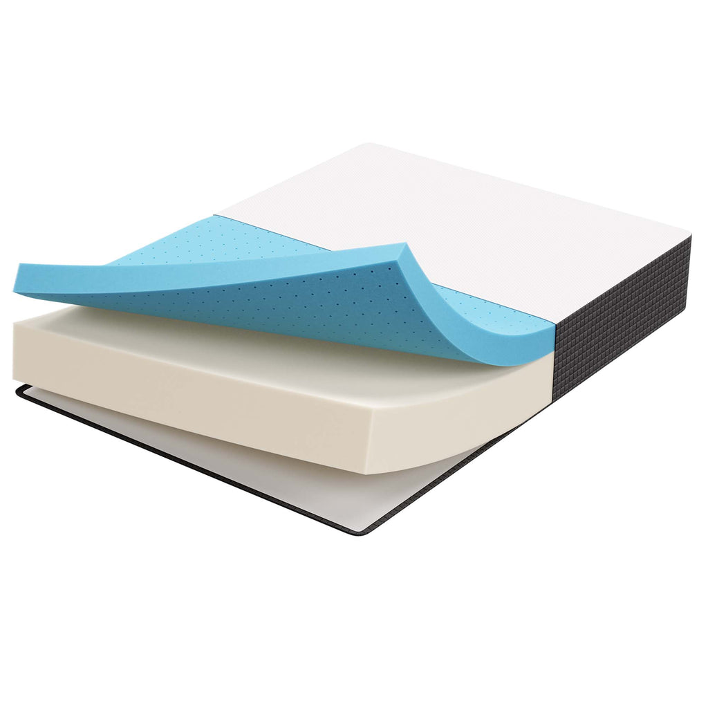 Aveline 12" Memory Foam Twin Mattress - White