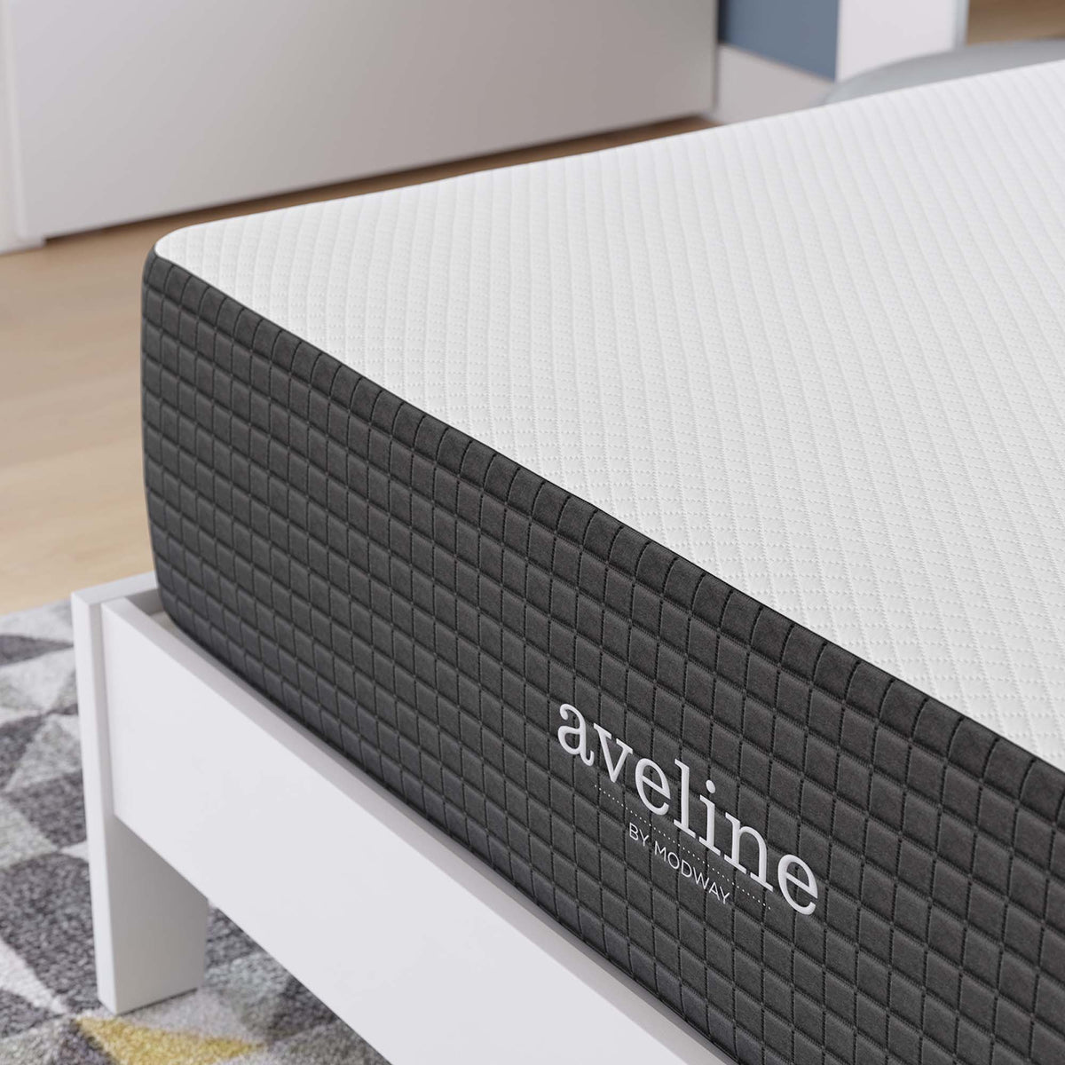 Aveline 12" Memory Foam Full Mattress - White