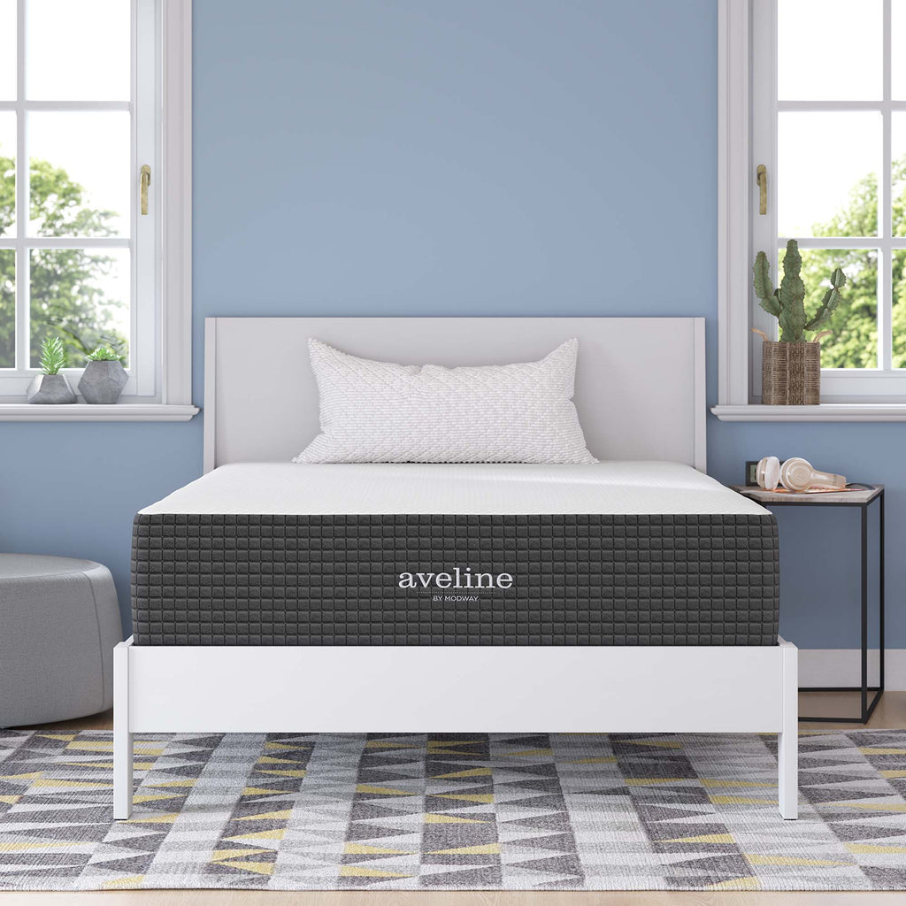 Aveline 12" Memory Foam Full Mattress - White