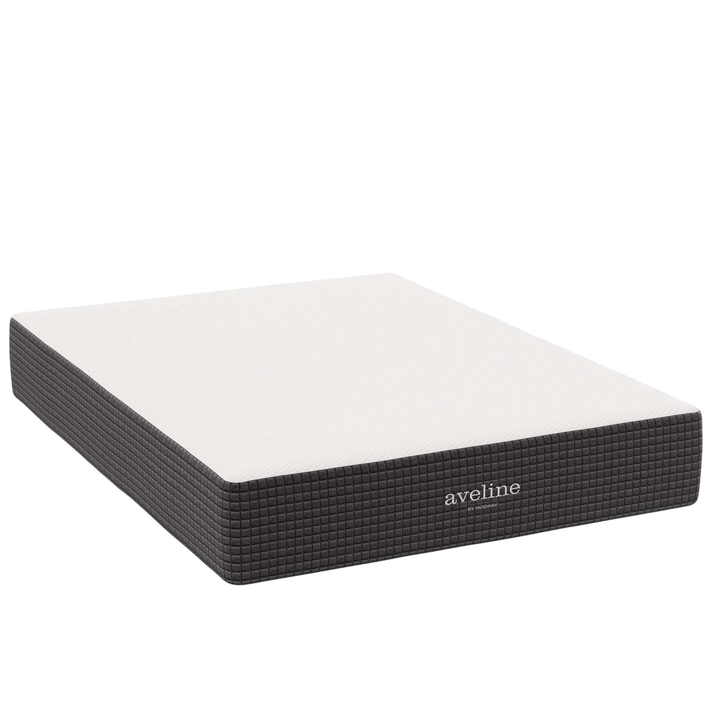 Aveline 12" Memory Foam Queen Mattress - White
