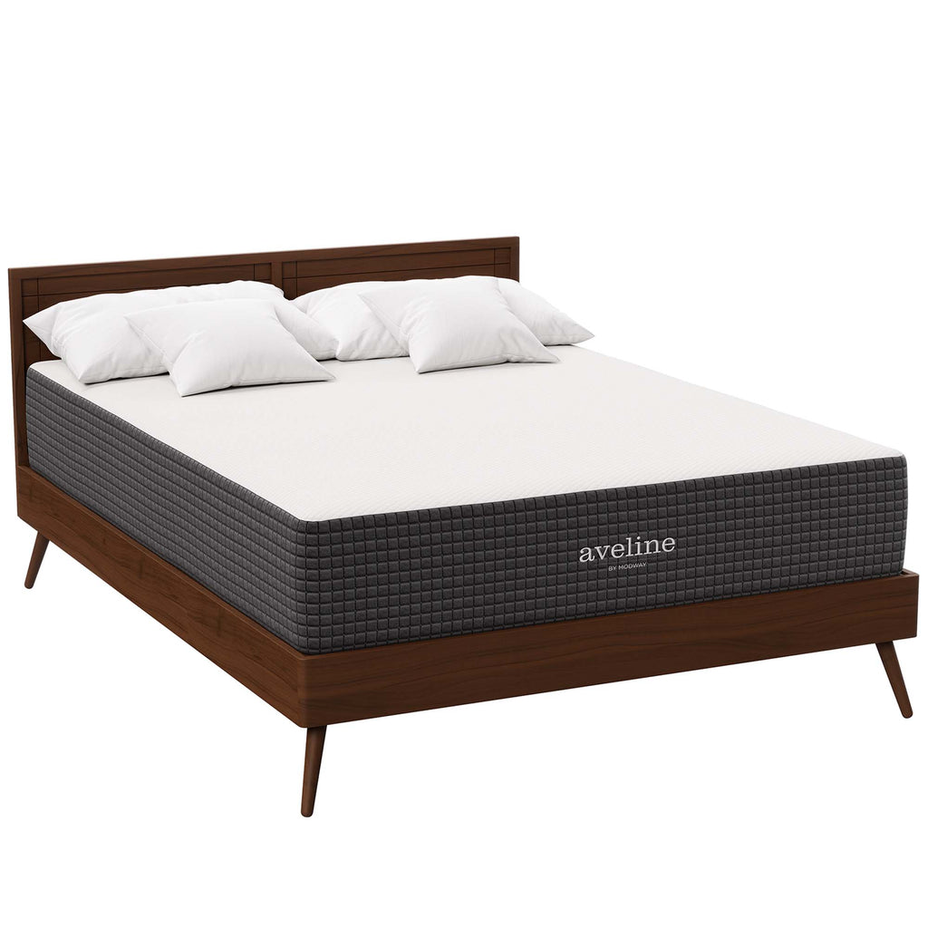 Aveline 12" Memory Foam Queen Mattress - White