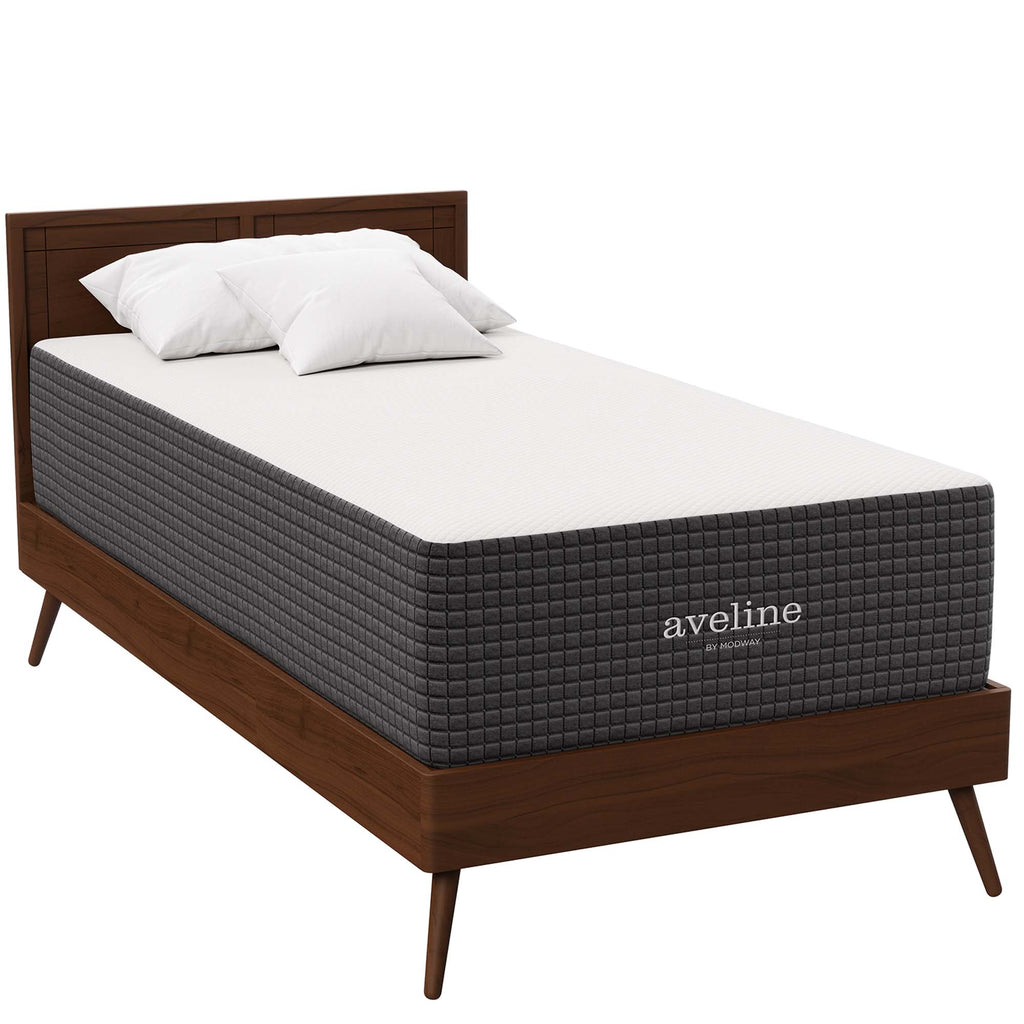 Aveline 14" Memory Foam Twin Mattress - White