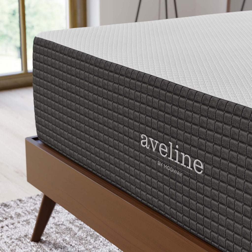 Aveline 14" Memory Foam Queen Mattress - White