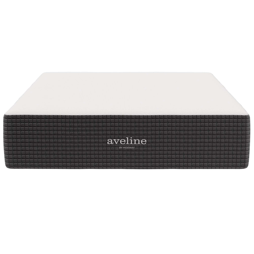 Aveline 14" Memory Foam Queen Mattress - White