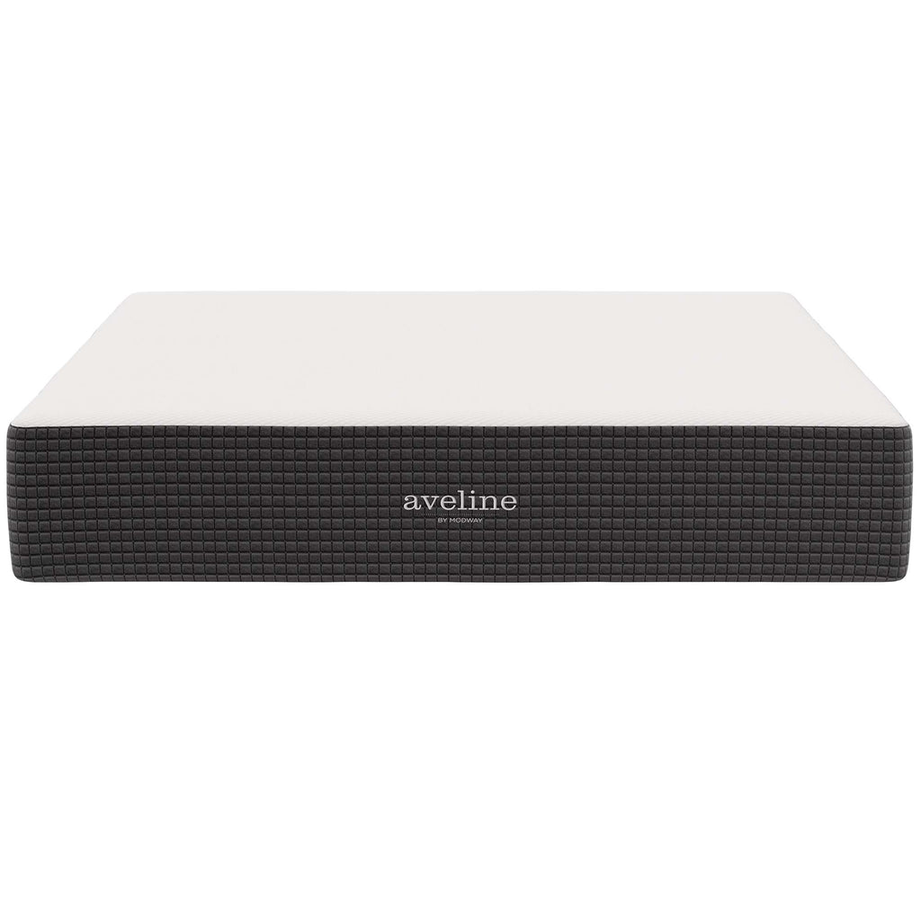 Aveline 14" Memory Foam King Mattress - White