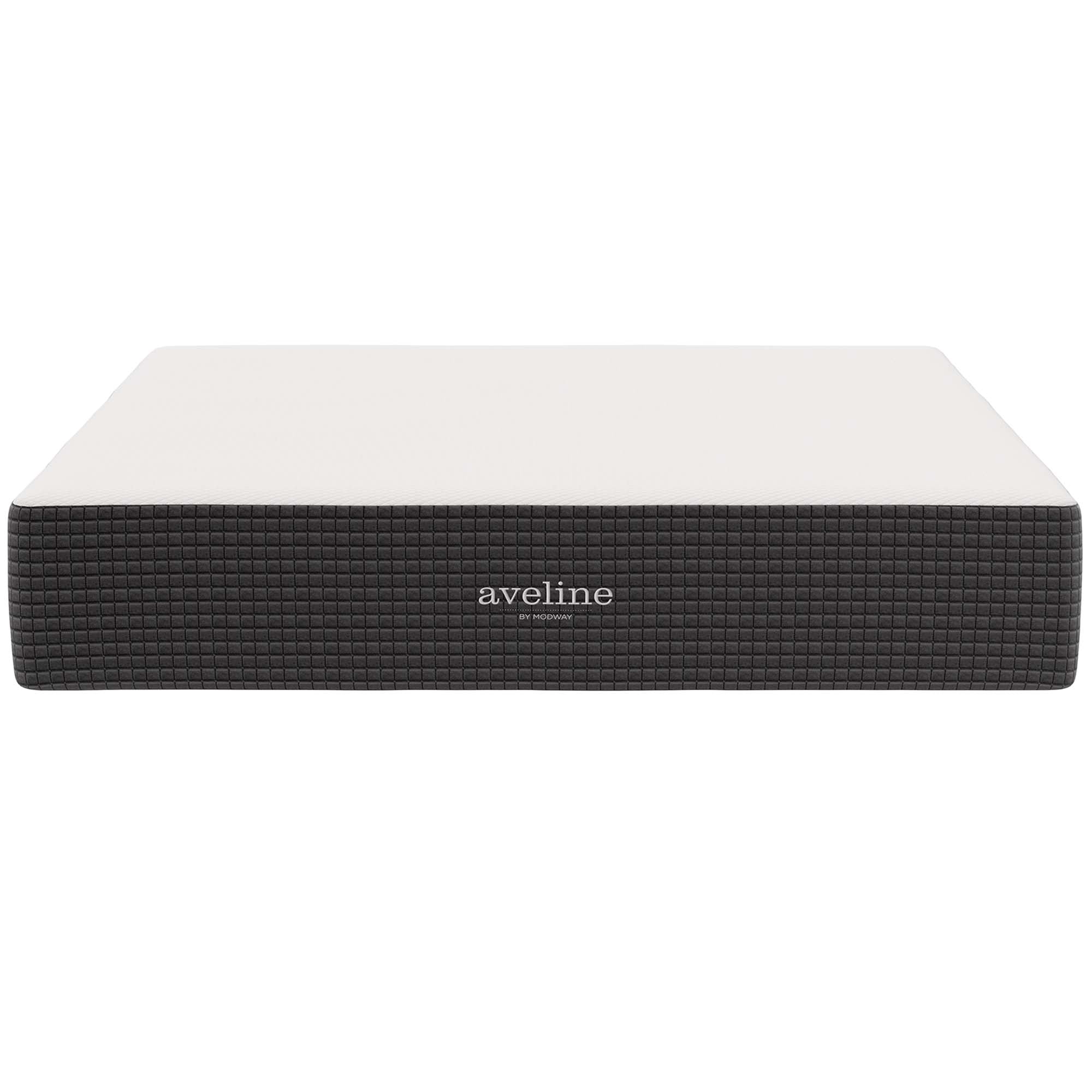 Aveline 14" Memory Foam King Mattress - White