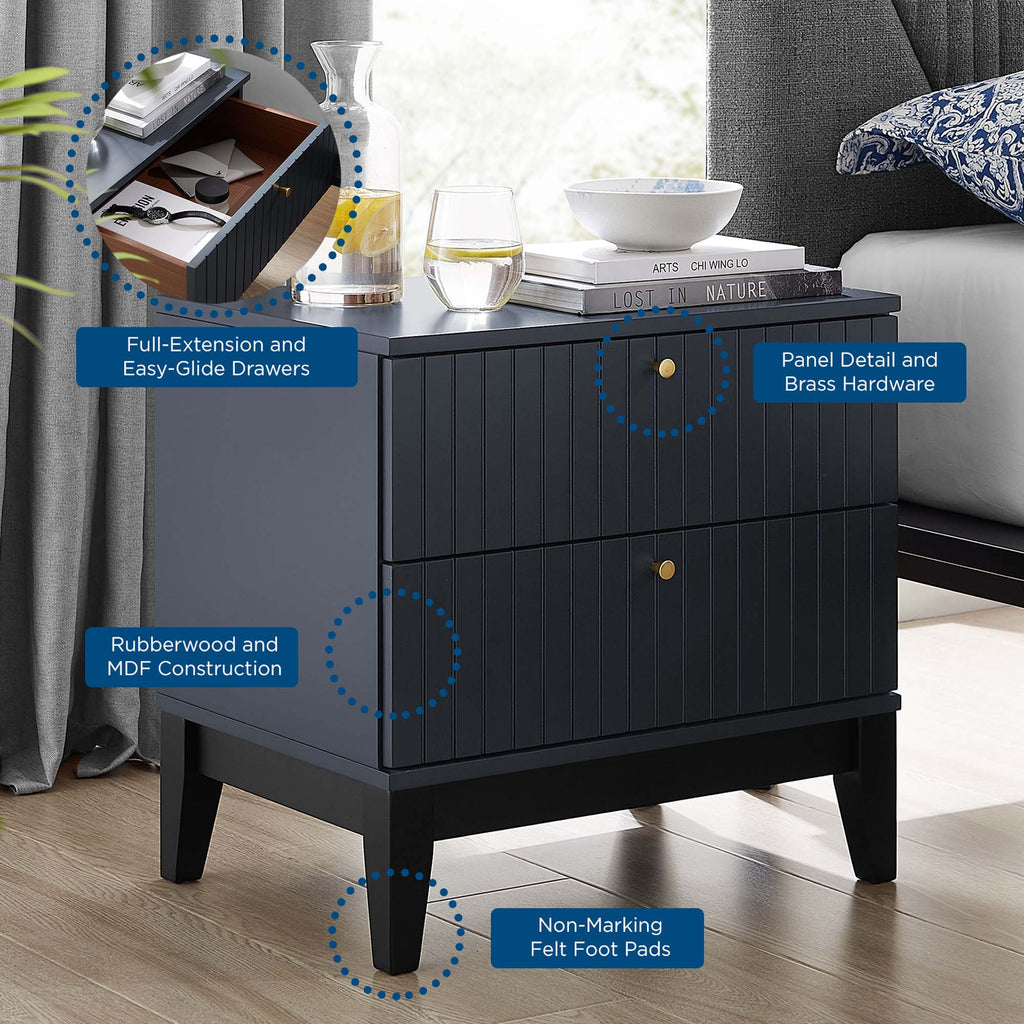 Dakota Nightstand - Blue