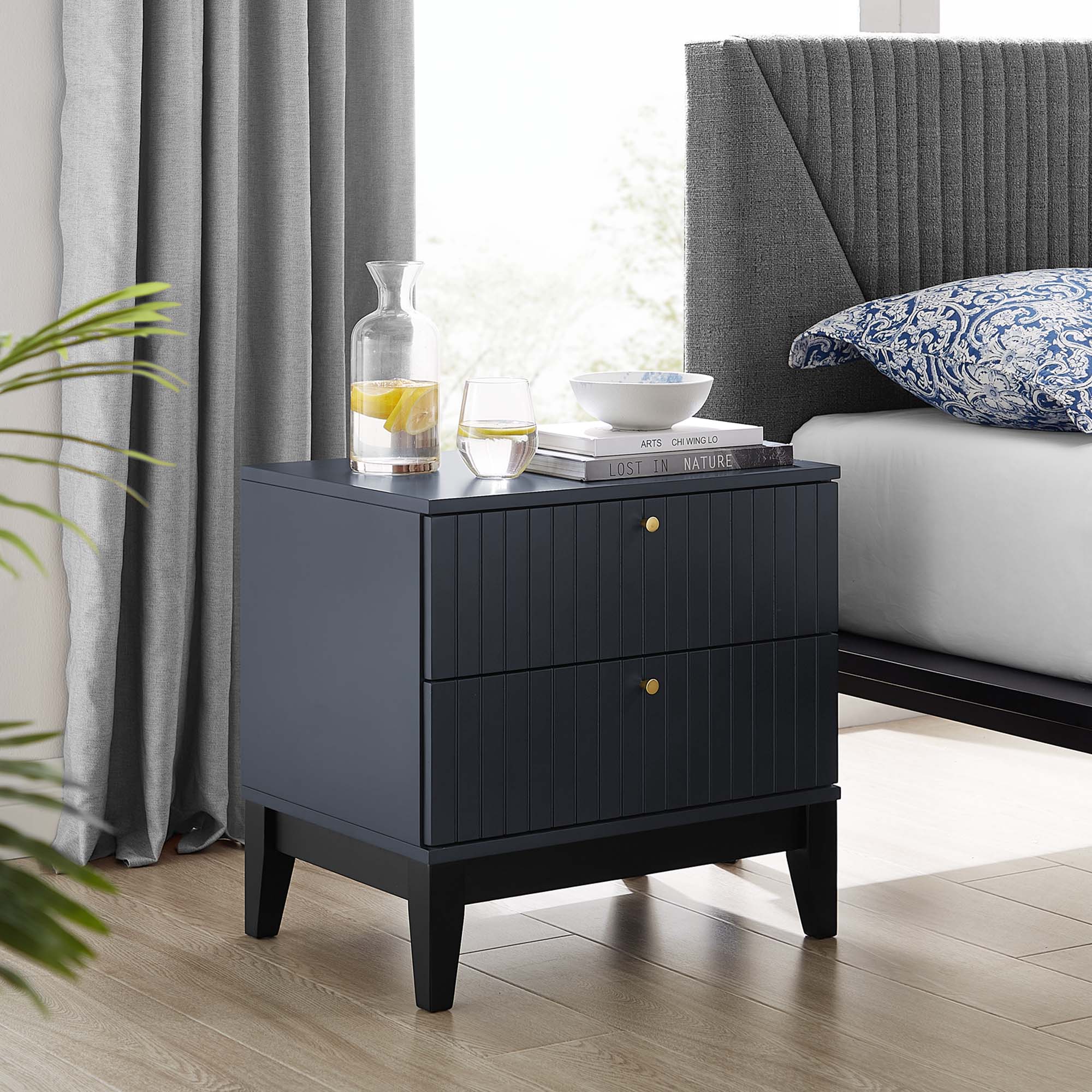 Dakota Nightstand - Blue