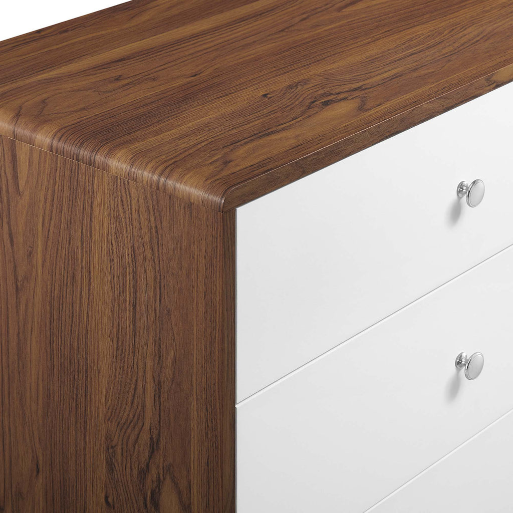 Transmit 60" Dresser - Walnut White