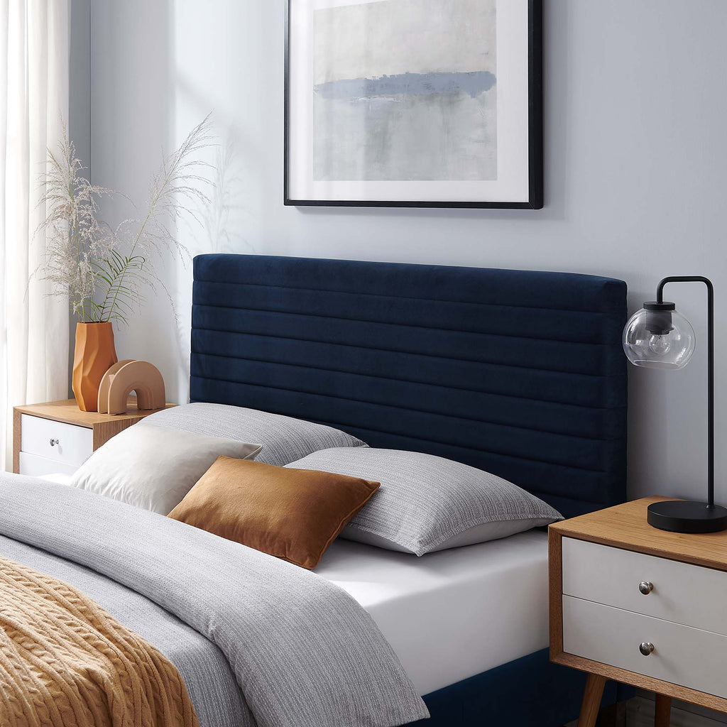 Tranquil Full/Queen Headboard - Midnight Blue