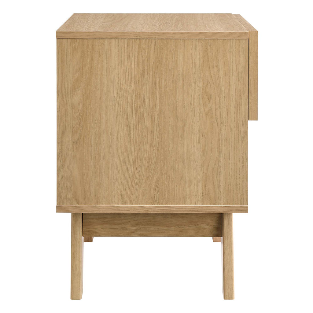 Soma 1-Drawer Nightstand - Oak