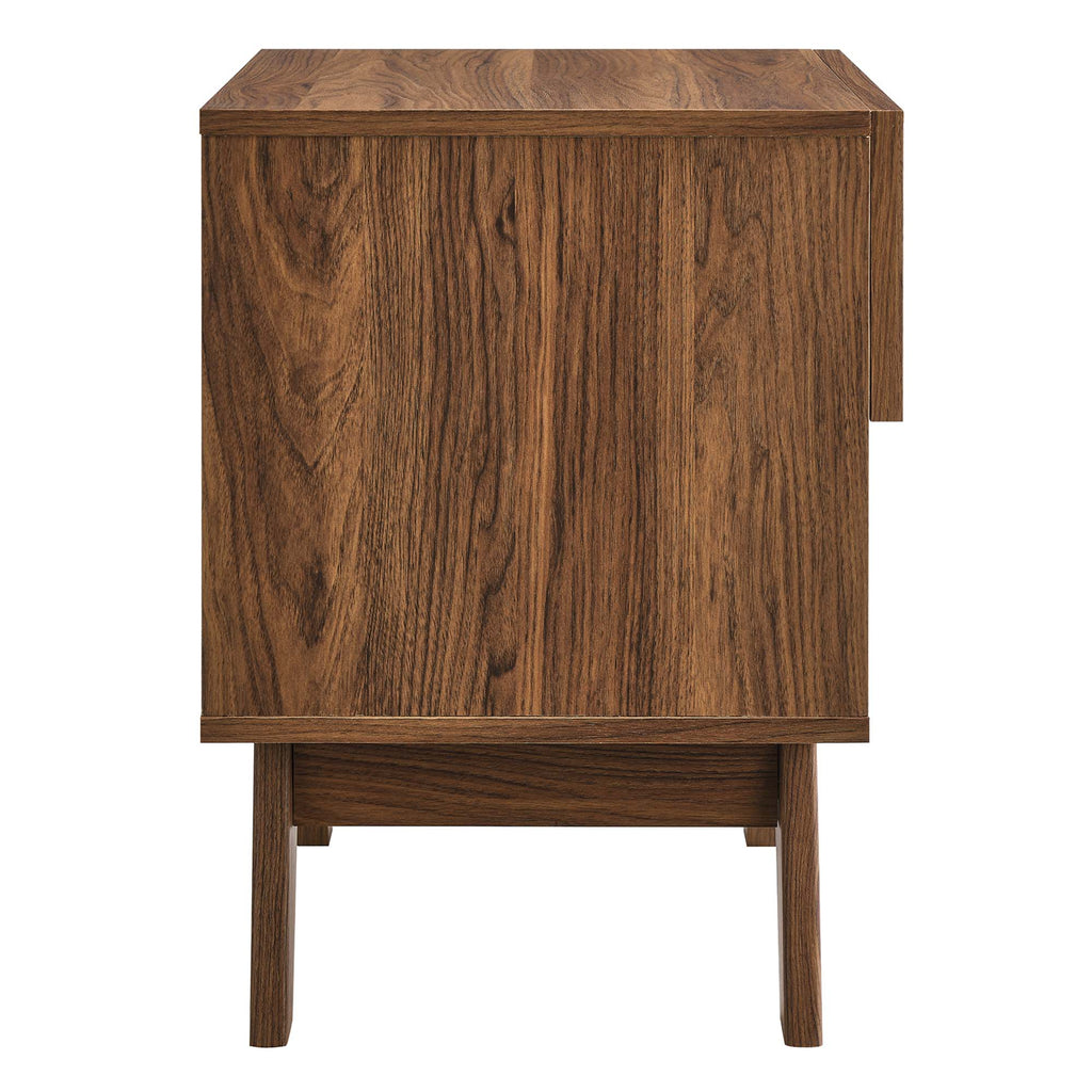Soma 1-Drawer Nightstand - Walnut