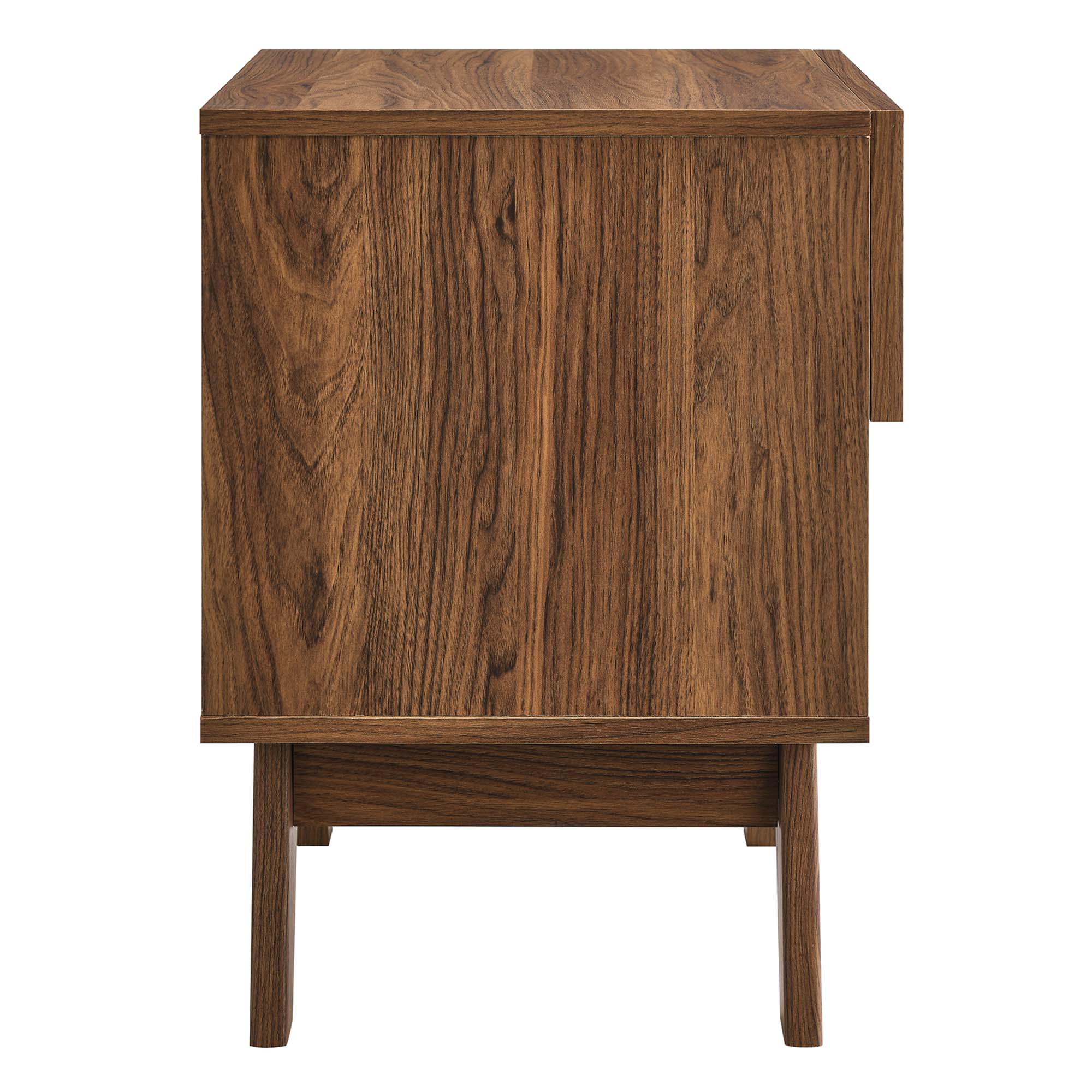 Soma 1-Drawer Nightstand - Walnut