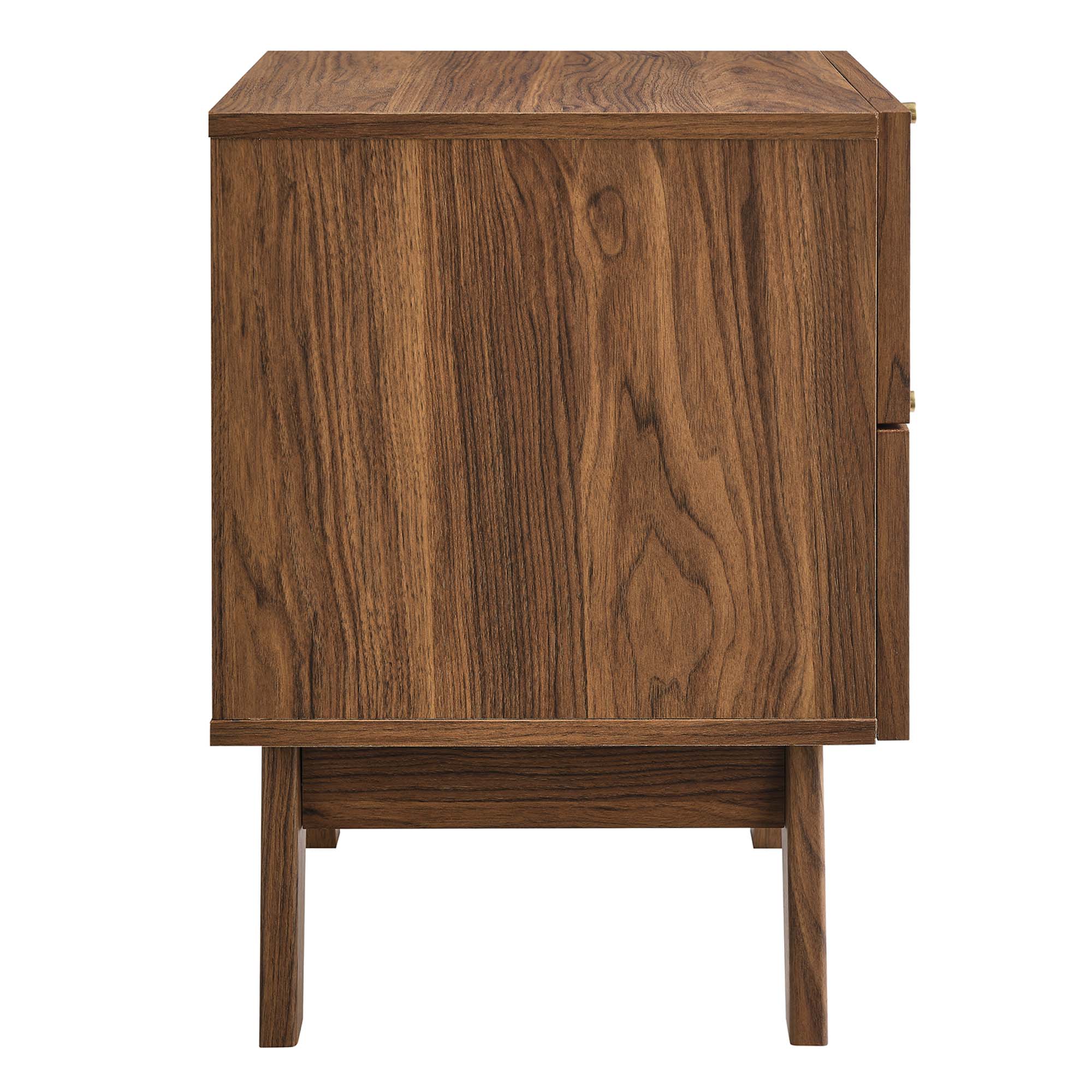 Soma 2-Drawer Nightstand - Walnut