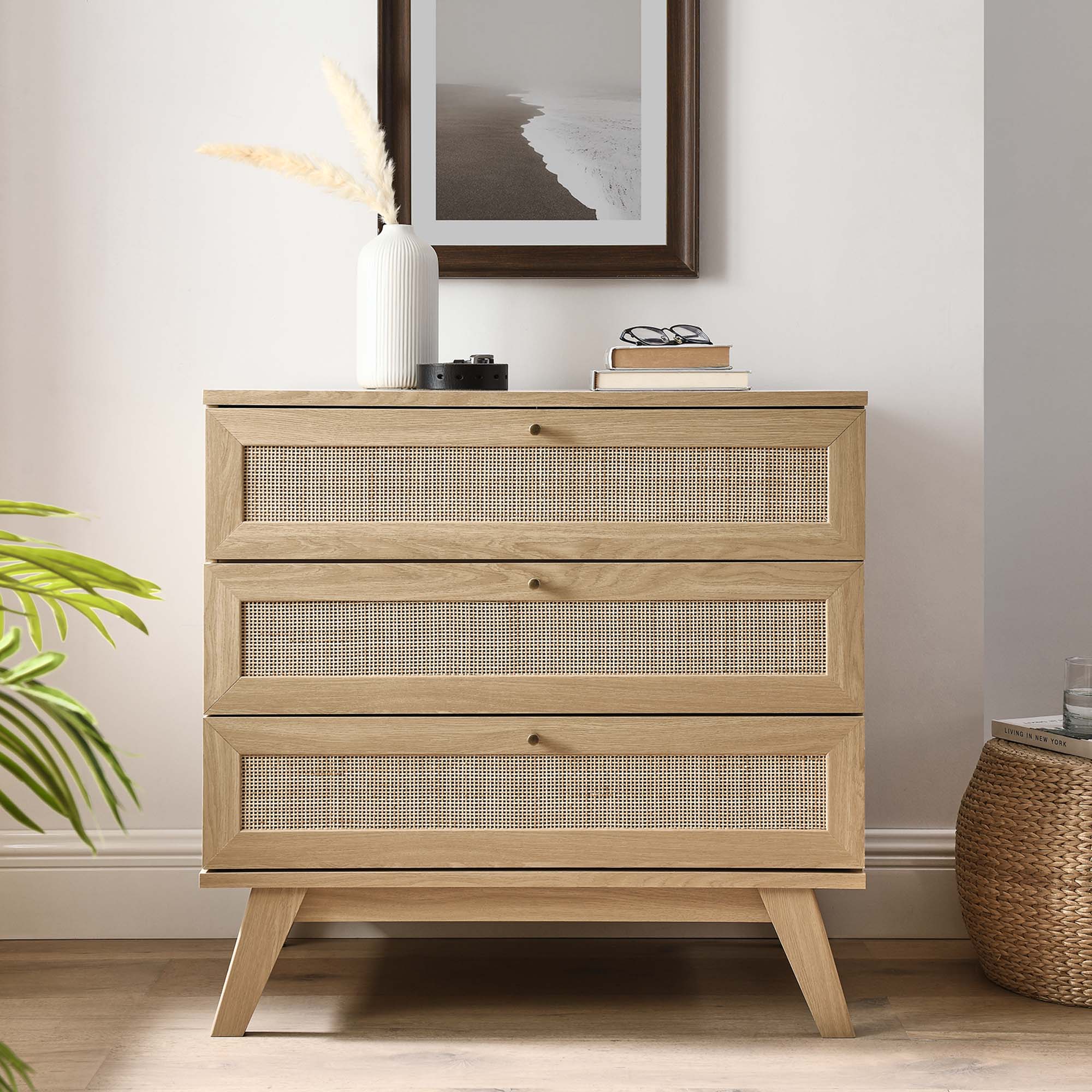 Soma 3-Drawer Dresser - Oak