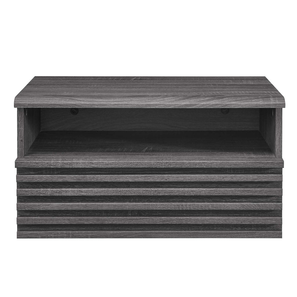 Render Wall-Mount Nightstand - Charcoal