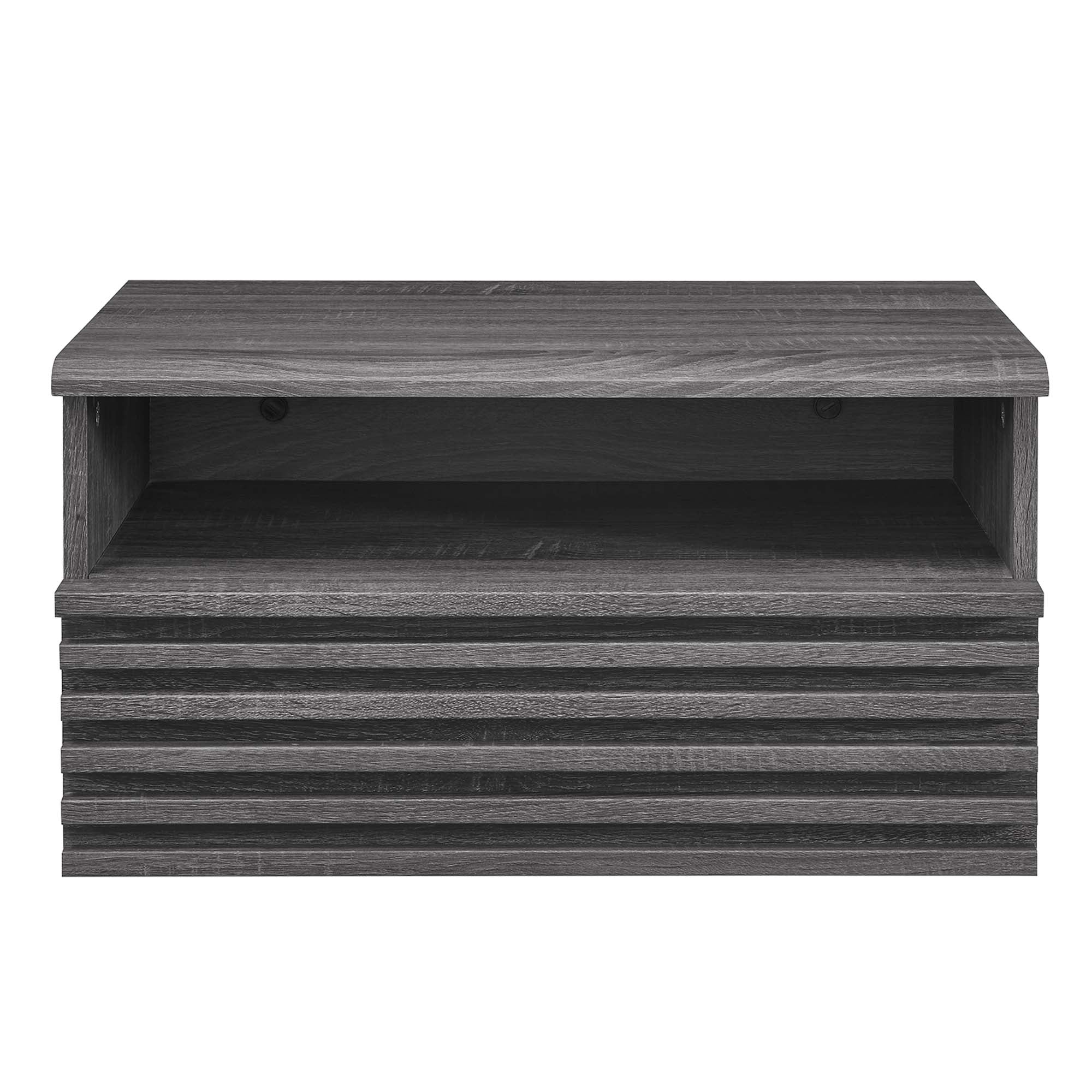 Render Wall-Mount Nightstand - Charcoal