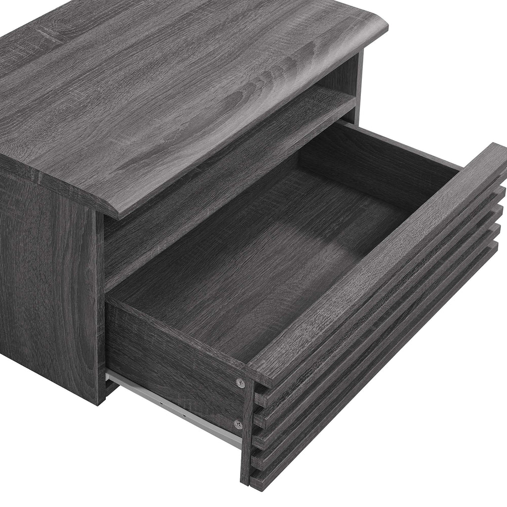 Render Wall-Mount Nightstand - Charcoal