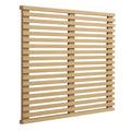 Render Wall Mount Twin Headboard - Oak