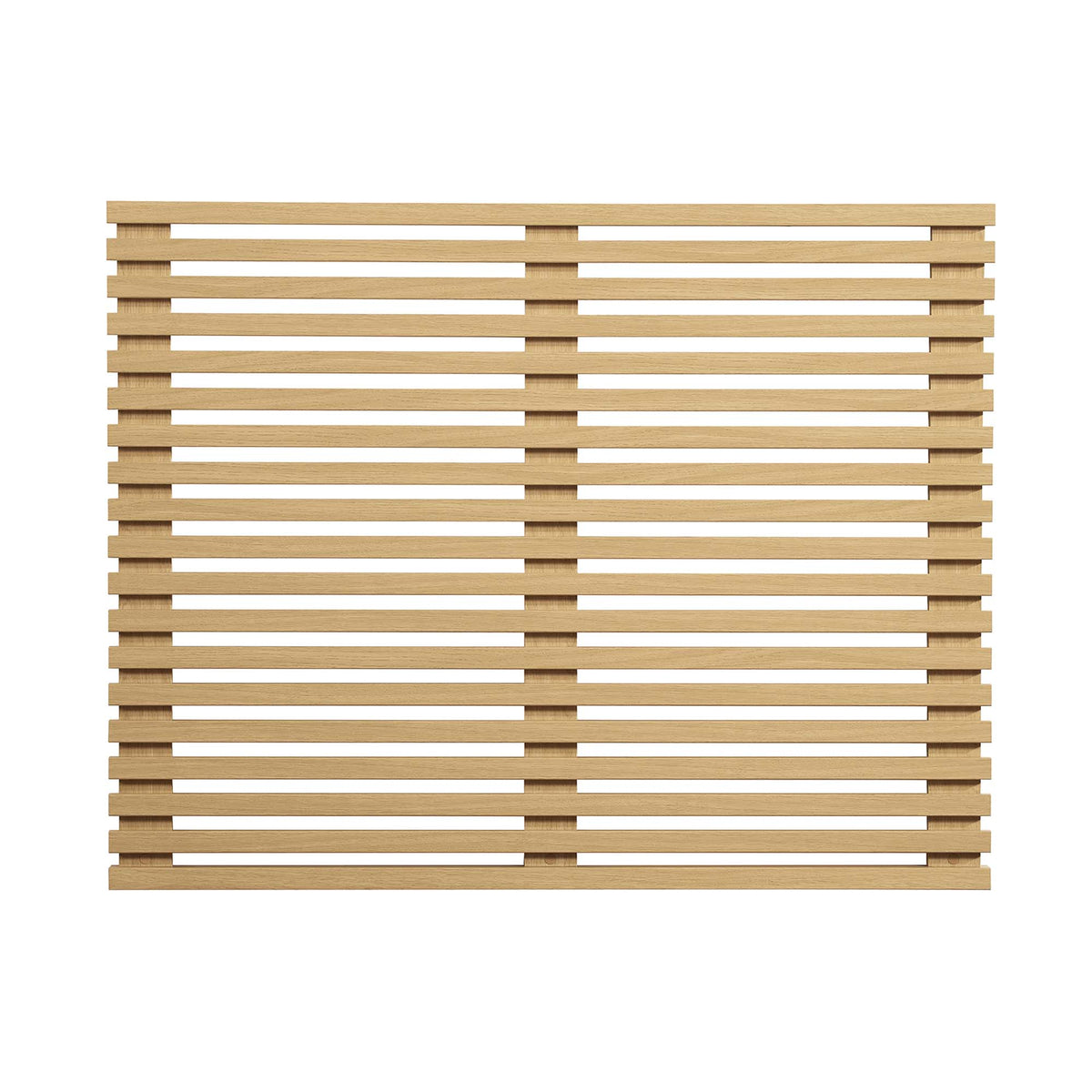 Render Wall Mount Twin Headboard - Oak