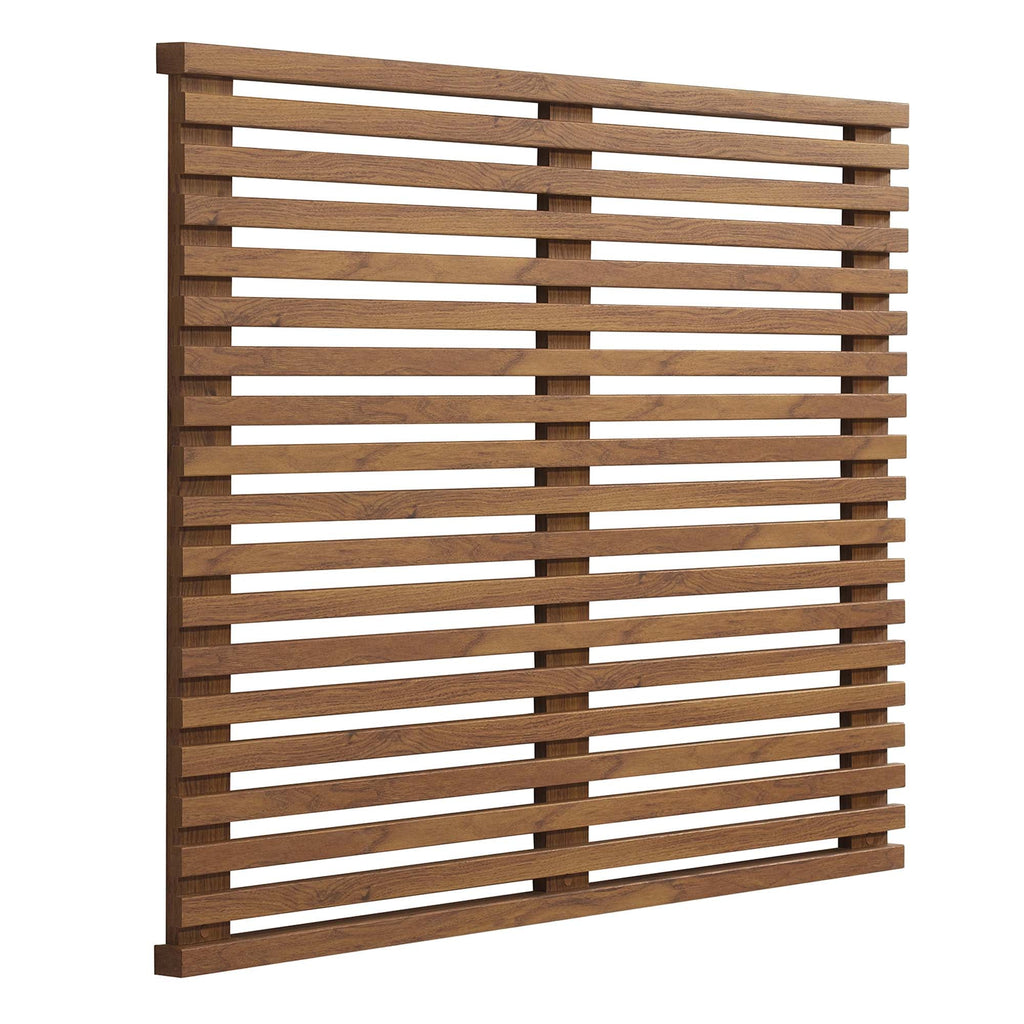 Render Wall Mount Headboard - Walnut — Walnut Twin