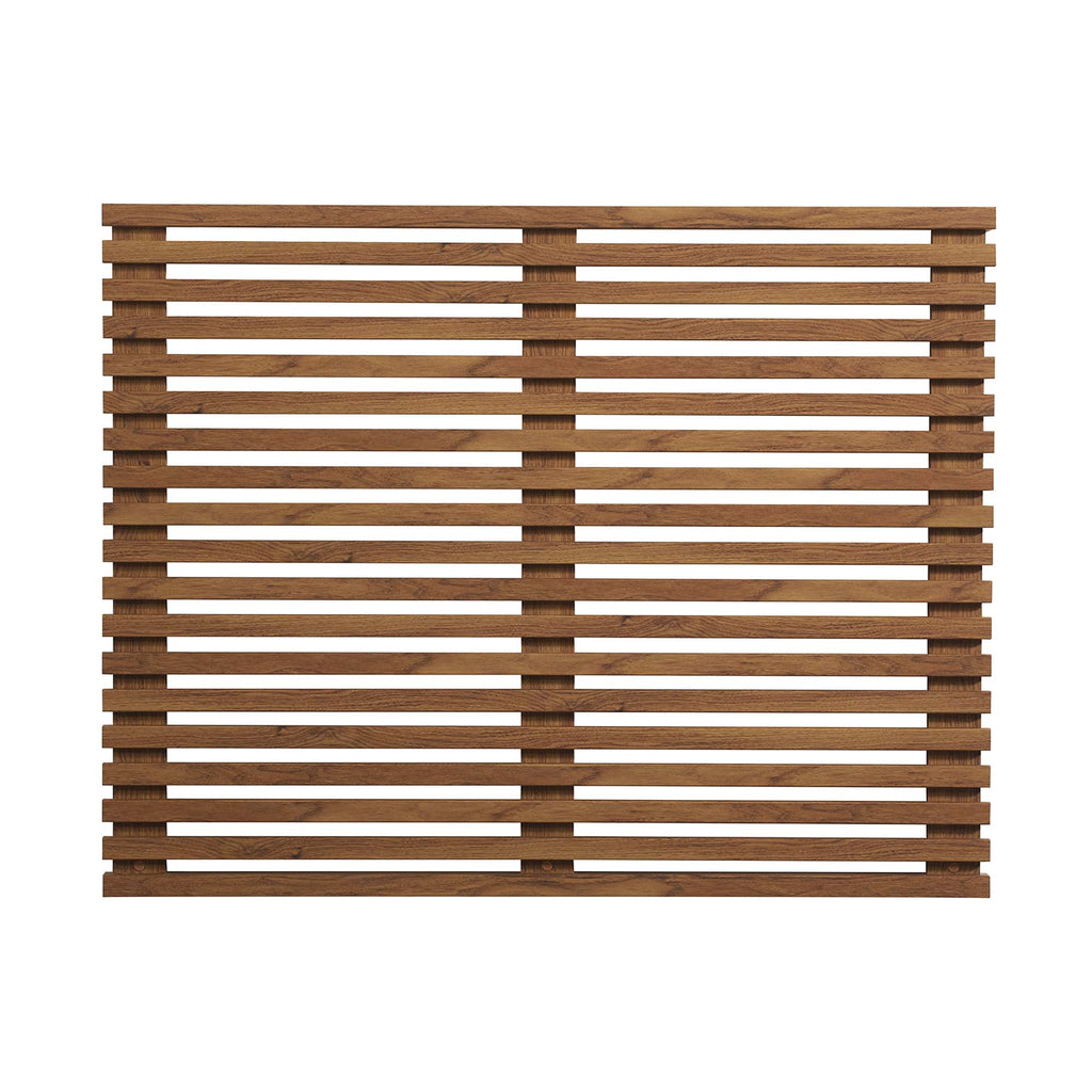 Render Wall Mount Twin Headboard - Walnut