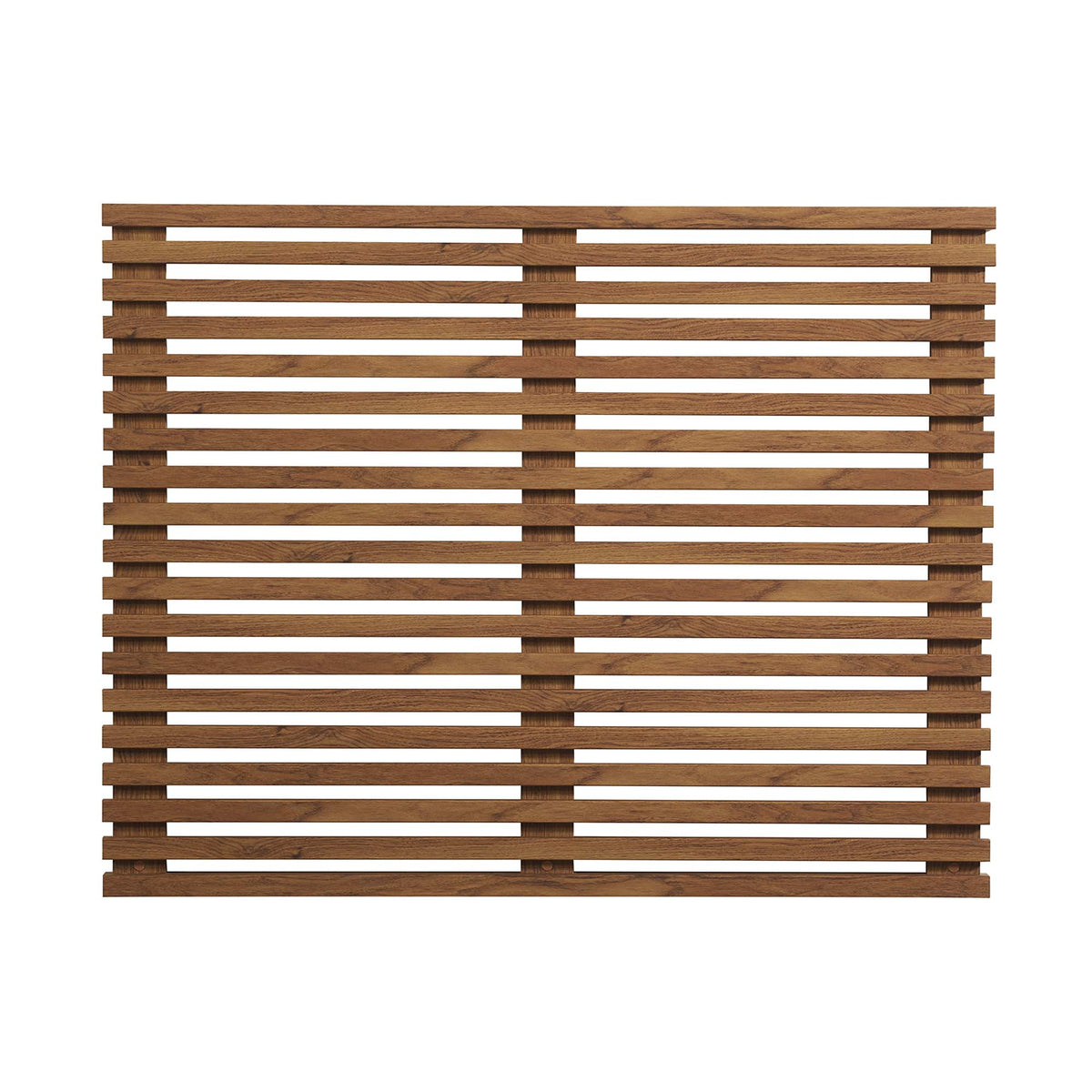 Render Wall Mount Twin Headboard - Walnut